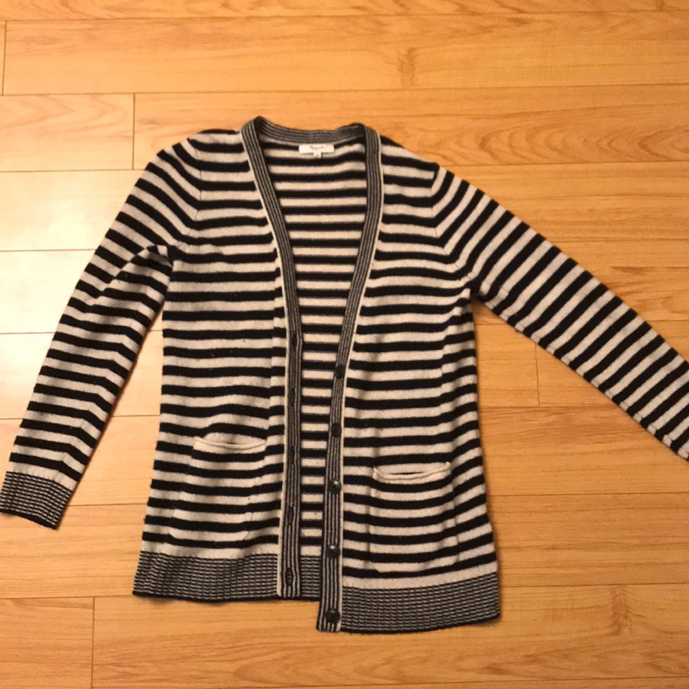 Striped wool sweater